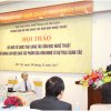 Nhà văn Chu Lai phát biểu tại Hội thảo (1)